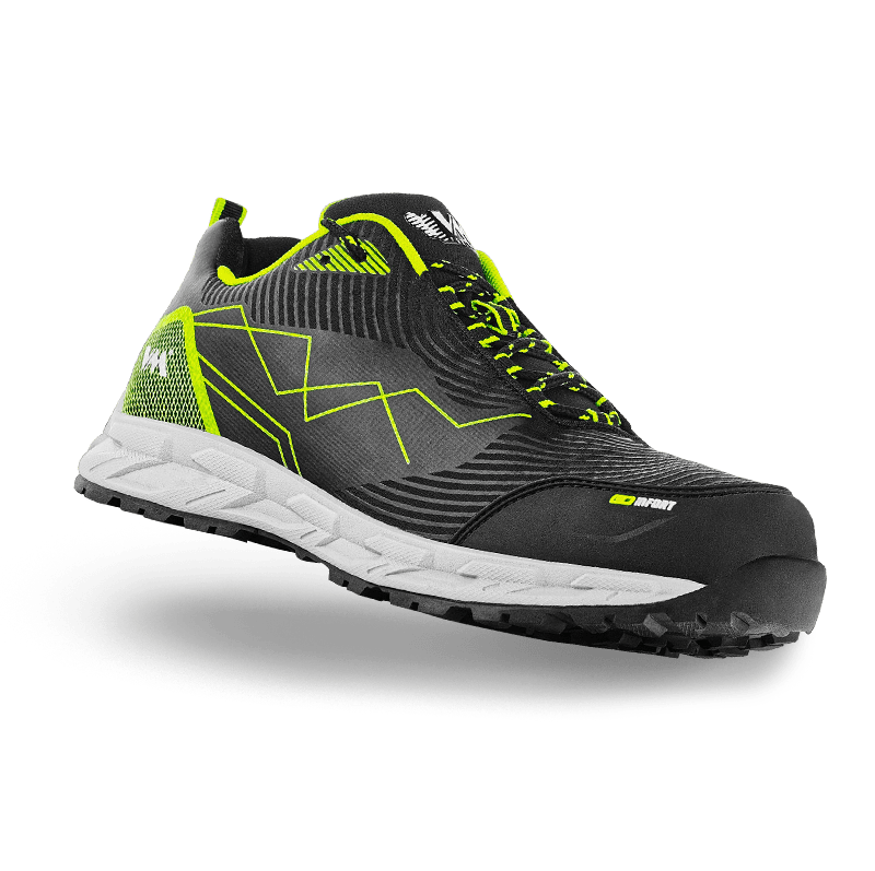 VM Footwear MALLORCA - Munkavédelmi cipő újrahasznosított Softshell anyagból - 4785-S1P