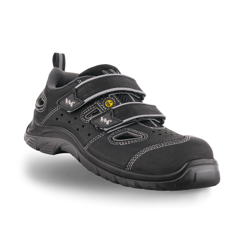 VM Footwear LYON - ESD-s teljes értékű bőr biztonsági szandál - 2225-S1ESD