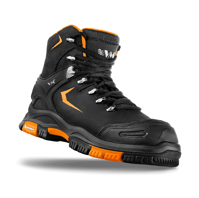 VM Footwear LOS ANGELES - Teljes értékű bőr, biztonsági bokacipő, MICHELIN® talpfelülettel - 6440-S3