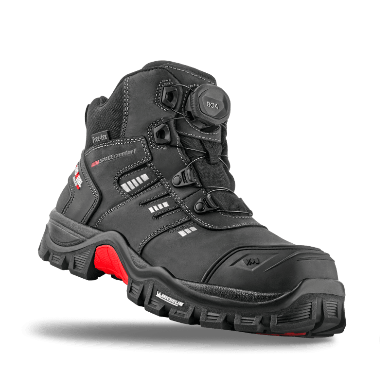 VM Footwear BUFFALO - Teljes értékű bőr biztonsági cipő, Boa® Fit System-mel - 7130-S3